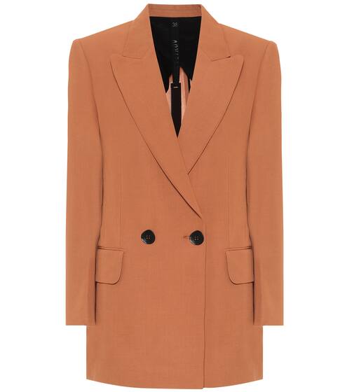 Jazz wool-blend twill blazer | Petar Petrov