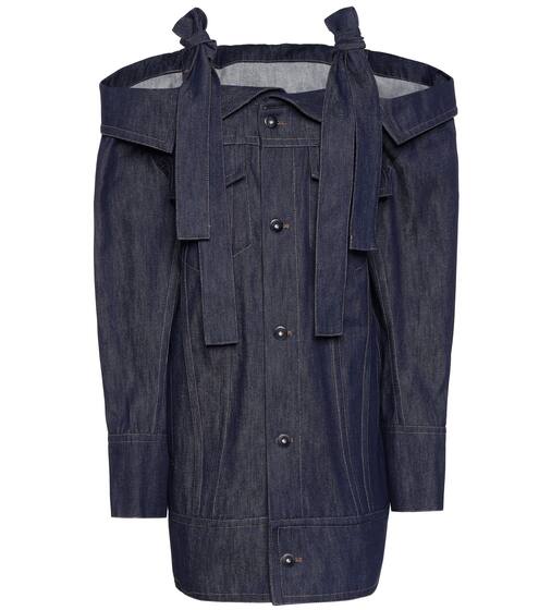 Denim jacket dress | Matthew Adams Dolan