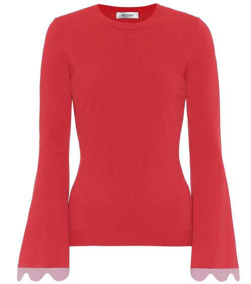 Crêpe top | Valentino