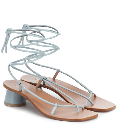 Olea leather sandals | LOQ