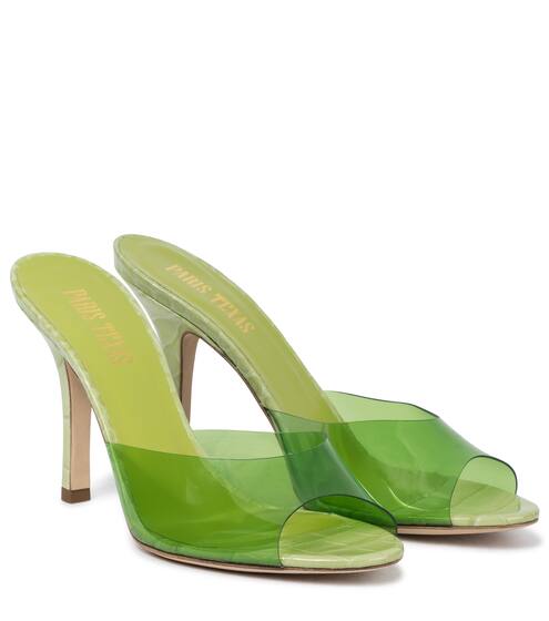 Sandalias Penelope de PVC y piel | Paris Texas