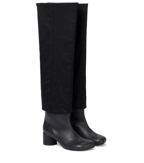 Leather knee-high boots | MM6 Maison Margiela