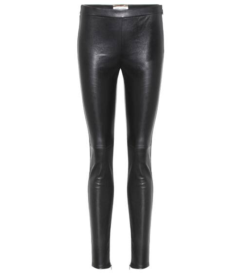 Leather leggings | Saint Laurent