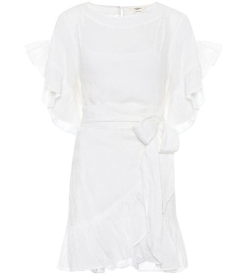 Delicia linen wrap dress | Isabel Marant, Étoile