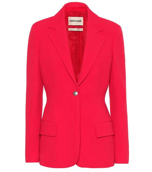 Stretch-crêpe blazer | Roberto Cavalli