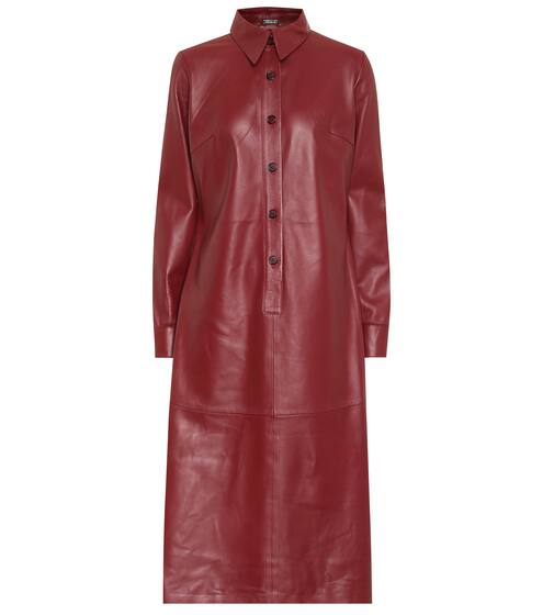 Leather shirt dress | Dodo Bar Or