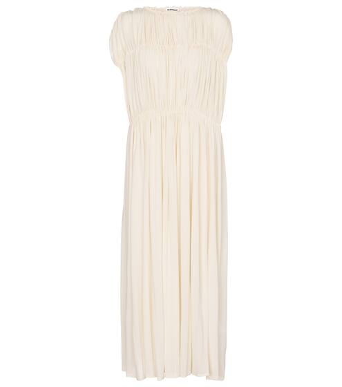 Vestido midi plisado | Jil Sander