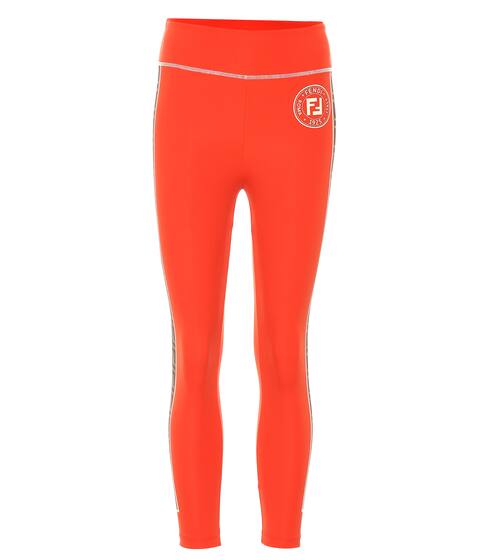 Technical jersey leggings | Fendi