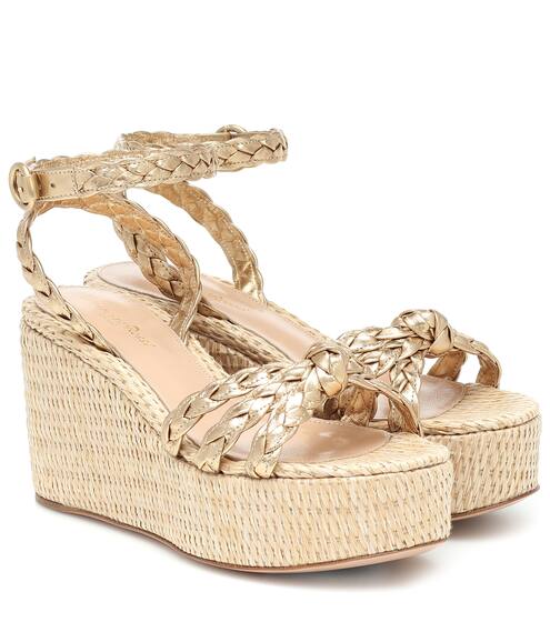 Wedge-Sandalen Kea mit Leder | Gianvito Rossi