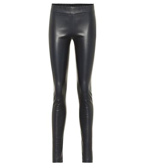 Leather skinny pants | The Row