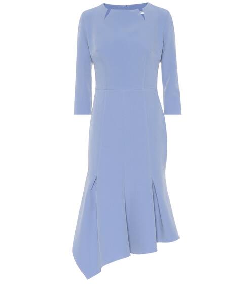 Noelle crêpe midi dress | Safiyaa