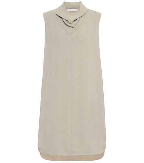 Dorma stretch-cady minidress | The Row