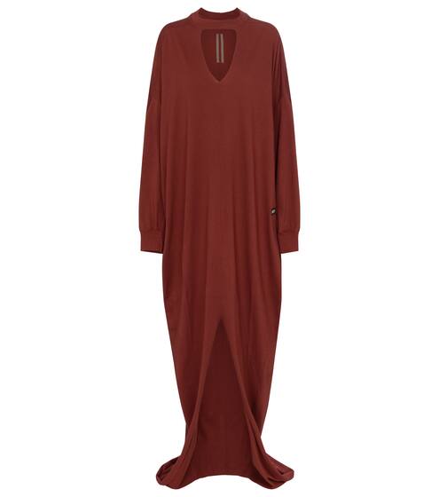 Eclipse cotton jersey gown | Rick Owens