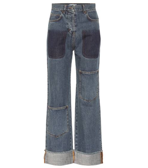 High-rise straight jeans | JW Anderson