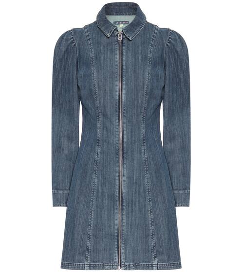 Denim minidress | AlexaChung