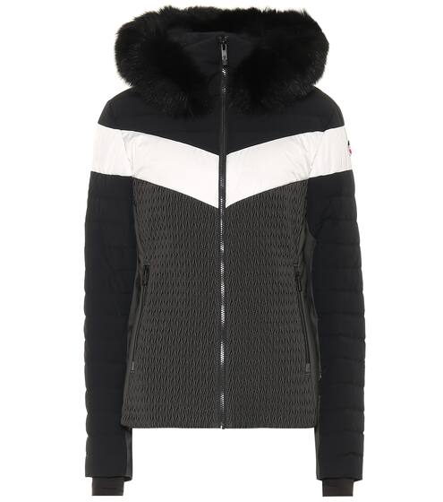 Amaly faux fur-trimmed ski jacket | Fusalp