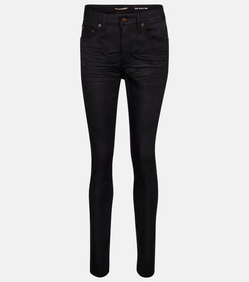 Jean skinny à taille haute | Saint Laurent
