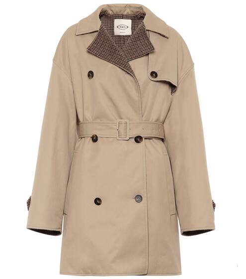 Cotton-blend trench coat | Tod's