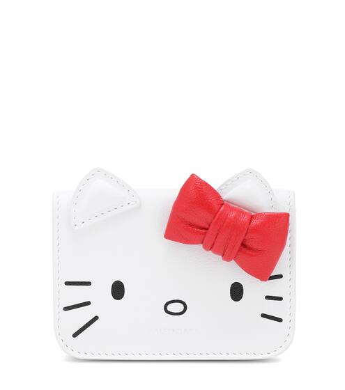 x Hello Kitty Mini leather wallet | Balenciaga