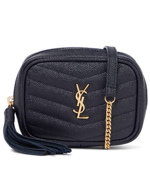 Lou Micro leather crossbody bag | Saint Laurent