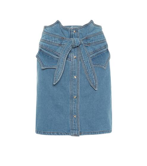 Reese denim miniskirt | Nanushka