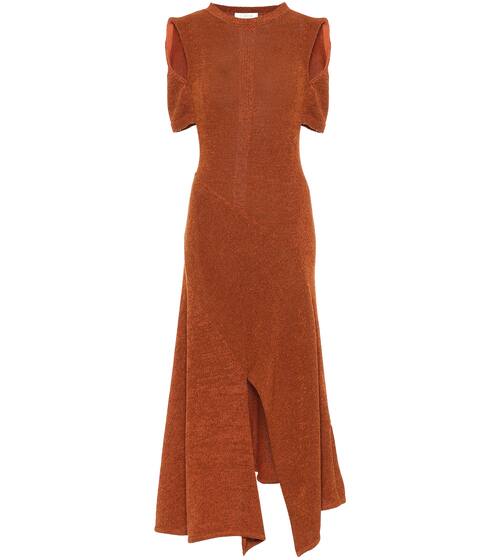 Cotton-blend knit maxi dress | Chloé