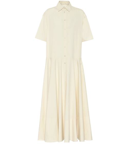 Exclusive to Mytheresa – Reina cotton shirt dress | The Row