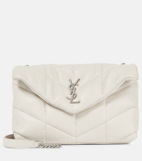 Loulou Puffer Mini leather shoulder bag | Saint Laurent