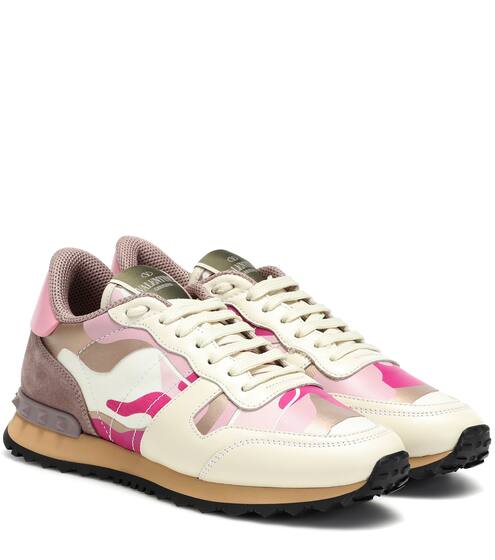 Valentino Garavani Rockrunner camouflage sneakers | Valentino
