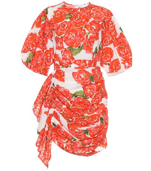Pia floral cotton minidress | RHODE