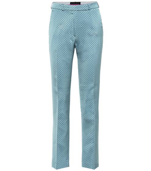 Satin jacquard pants | Etro