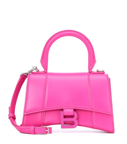 Hourglass XS leather tote | Balenciaga