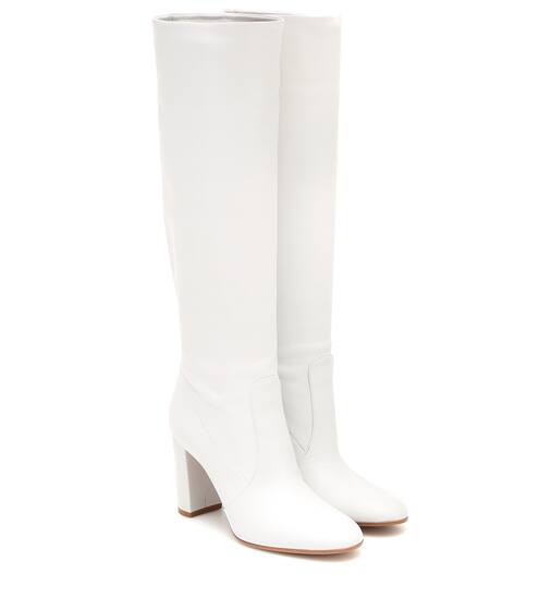 Slouch 85 leather knee-high boots | Gianvito Rossi