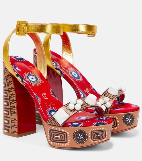 designer platform sandals