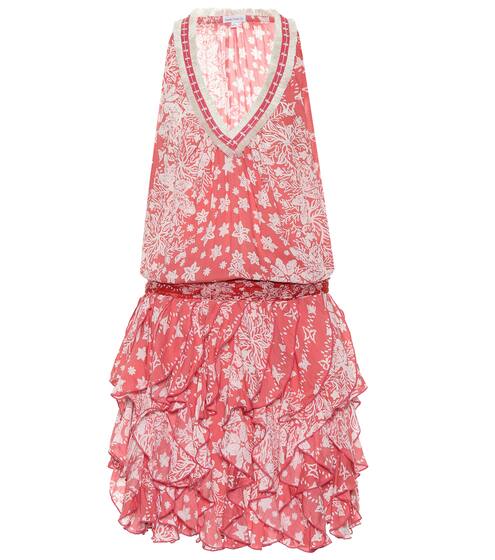 Miniabito Beline a stampa con ruches | Poupette St Barth