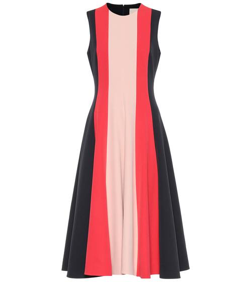 Abito midi in cady stretch | Roksanda