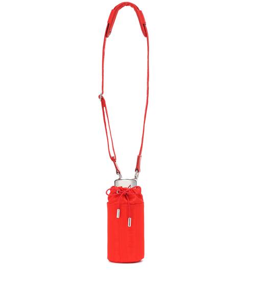 Bottle Holder moiré shoulder bag | Marine Serre