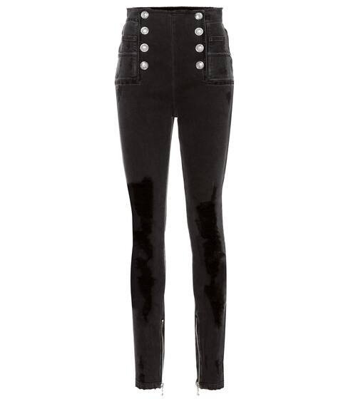 High-rise skinny jeans | Balmain