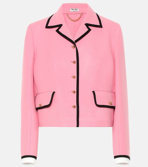Wool jacket | Miu Miu