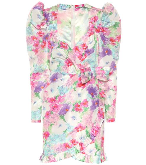 Floral silk minidress | Alessandra Rich