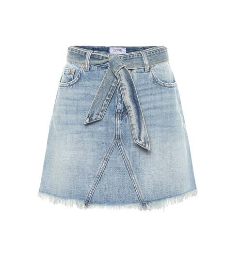 designer denim skirt
