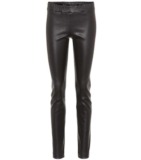 Moto leather leggings | The Row
