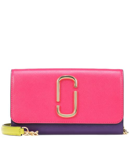 Designer Bags Luxury Women S Handbags At Mytheresa Snapshot Leather Shoulder Bag Marc Jacobs
