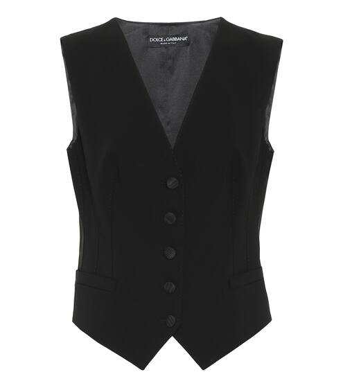 Wool and silk vest | Dolce & Gabbana