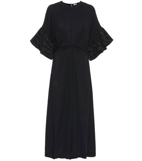 Crêpe midi dress | Loewe