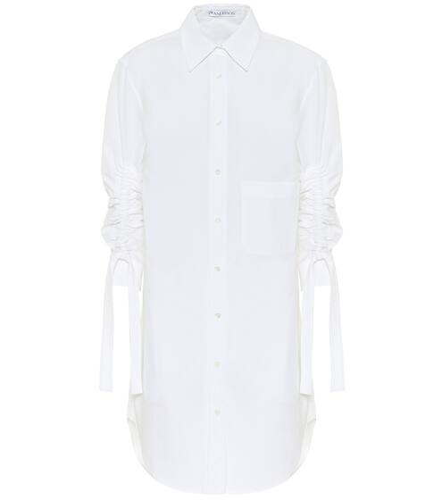 Cotton shirt midi dress | JW Anderson