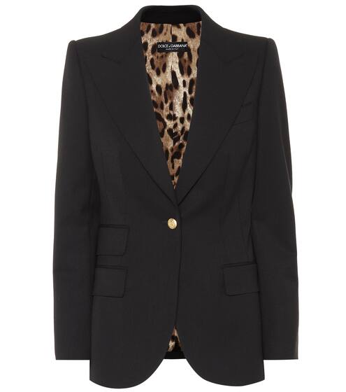 Virgin wool blazer | Dolce & Gabbana