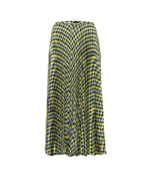 Pleated silk skirt | Joseph