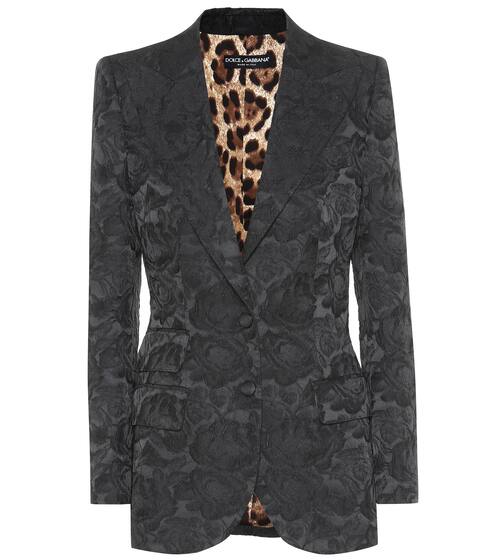 Floral-jacquard blazer | Dolce & Gabbana