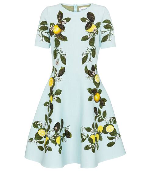 Jacquard dress | Oscar de la Renta